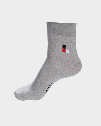 Bizmen Men's Mid-Calf Socks Cotton CO01