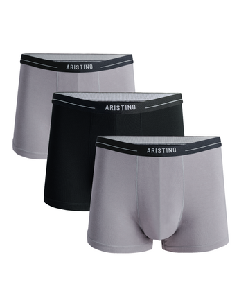 [COMBO3] ARISTINO Men's Breathable Boxers Bamboo Men Underwear ABX003
