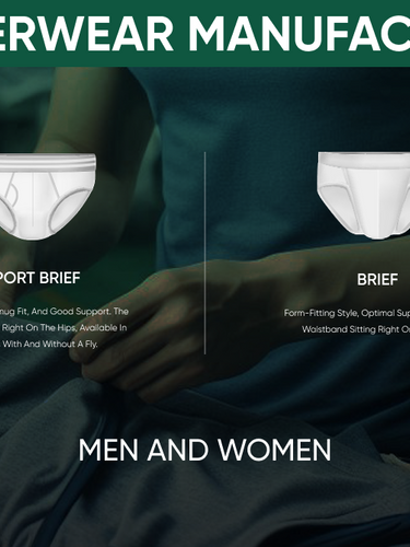 Underwear products in K&G 
