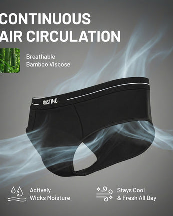ARISTINO 男士无缝透气平角内裤 90% 聚酰胺 10% 氨纶 ABX068